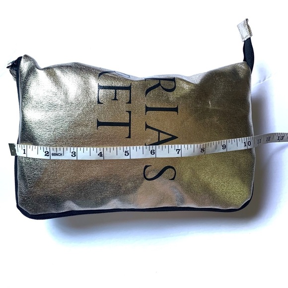 Victoria’s Secret Gold Duffel Bag Gym Bag - Picture 6 of 8